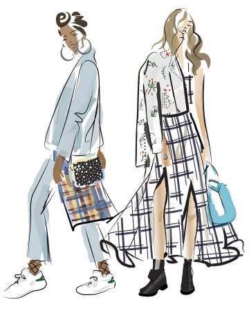 Одежда в графическом стиле