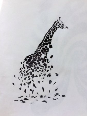 Гумилёв Жираф зарисовки
