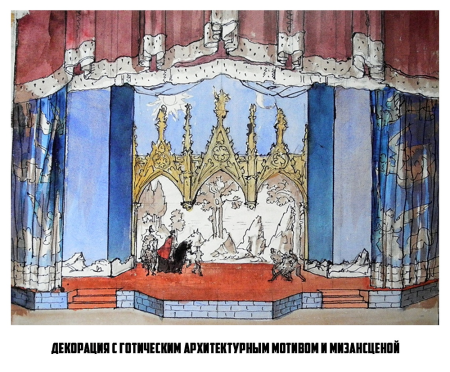 Сценография балета спящая красавица Бенуа