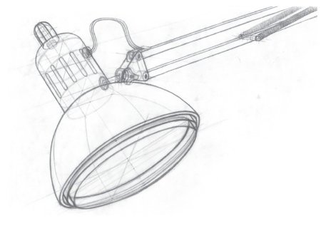 Светильник карандаш