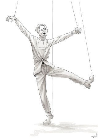 Марионетка балерина