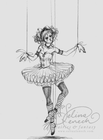 Куколка для рисования эскизов