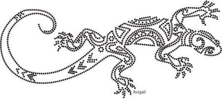 Точечный трафарет