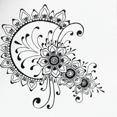 Мехенди узоры для начинающих