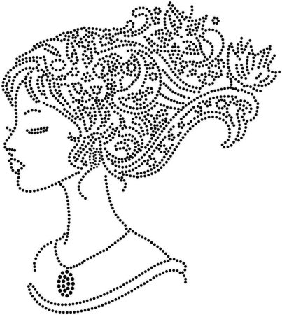 Точечная роспись схемы