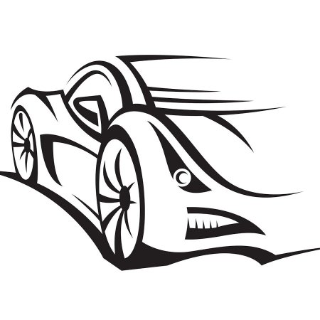 Стилизованный автомобиль