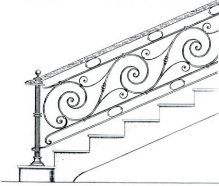 Кованые лестницы эскизы
