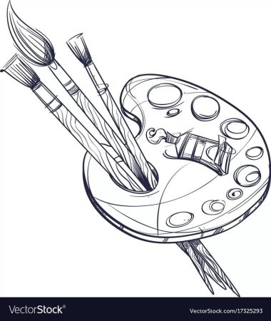 Кисть художника