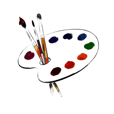 Палитра для рисования для детей