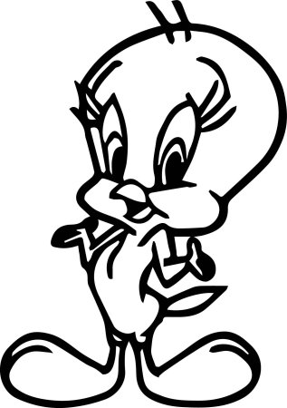 Мультяшки черно белые