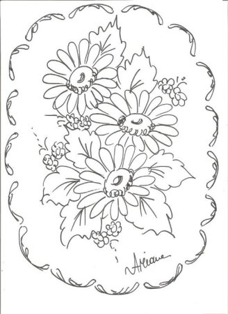 Жостовская роспись трафарет