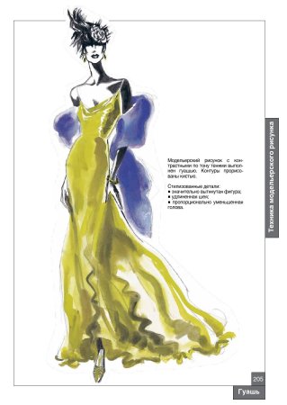 Эскизы мода книга