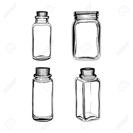 Банки векторный рисунок