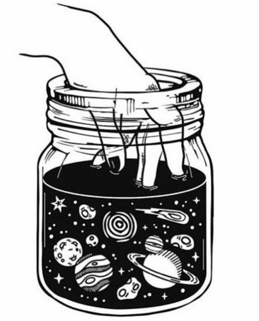 Баночки для срисовки