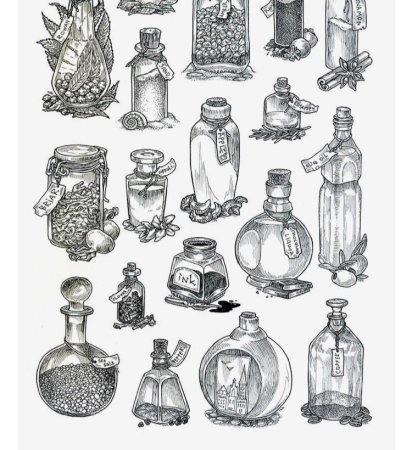 Баночки заготовки для рисования