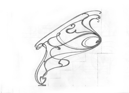 Витраж узор