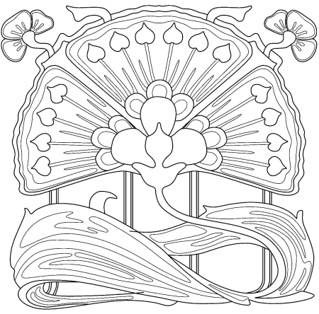 Альфонс Муха орнамент