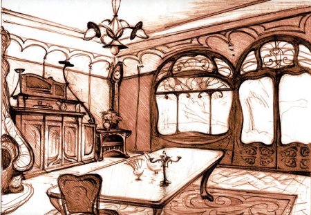 Украшения в стиле Модерн и арт нув