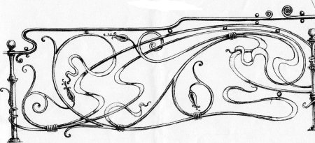 Ковка художественная ар нуво