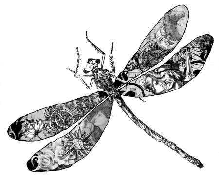 Стилизованные Стрекозы