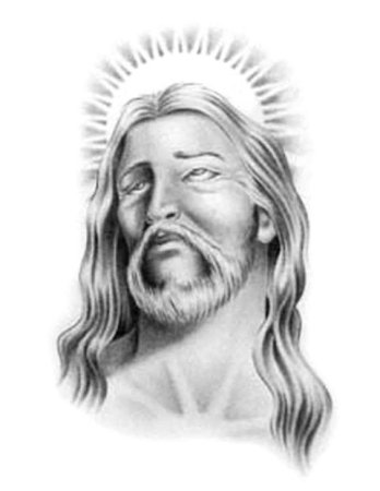 Эскизы тату Иисуса Христа