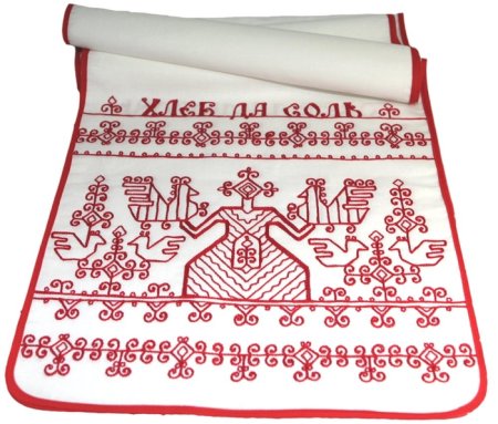 Узоры на полотенце