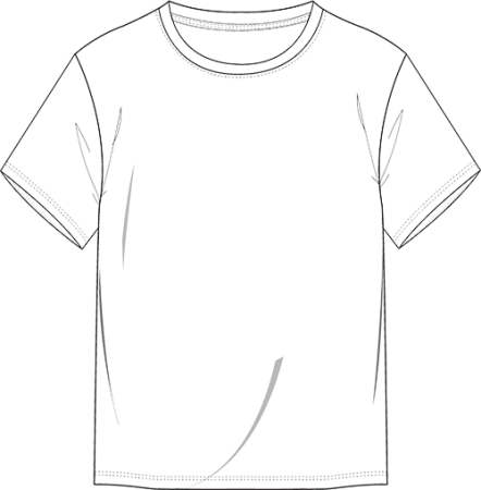 Технический эскиз футболки