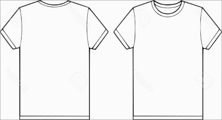 Технический эскиз футболки