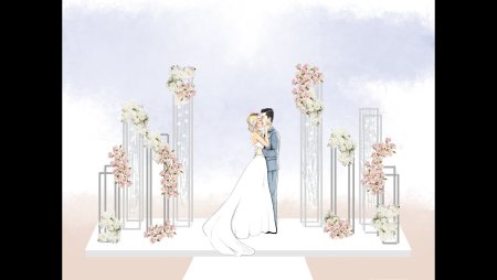 Макет свадебного оформления