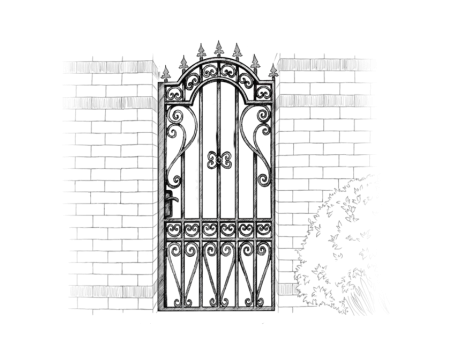 Эскизы калиток