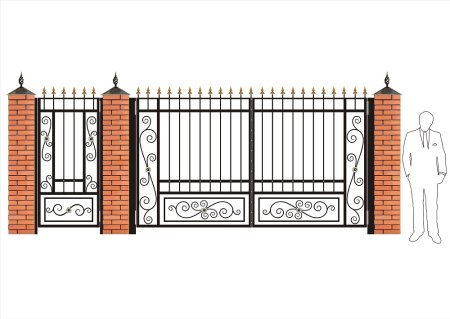 Эскизы ворот