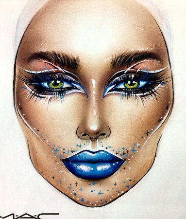 Эскиз грима