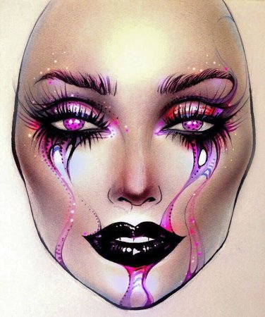 Эскиз грима