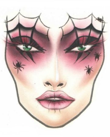 Макияж для рисования