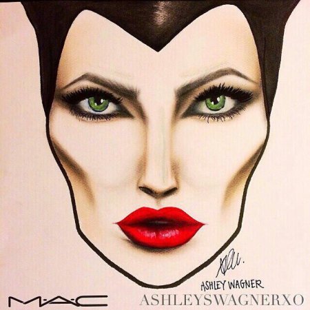 Эскиз театрального грима