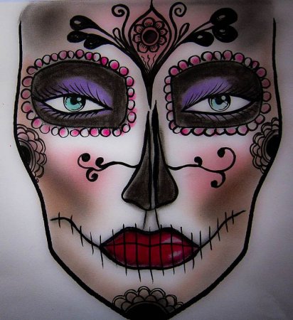 Эскизы для визажа