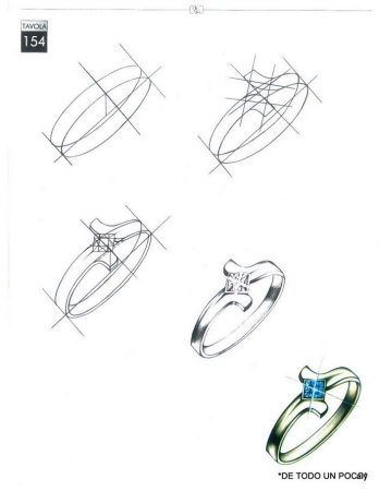 Эскизы ювелирных изделий