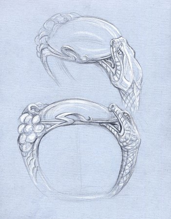 Эскизы ювелирных изделий