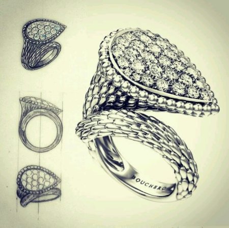 Эскизы ювелиров