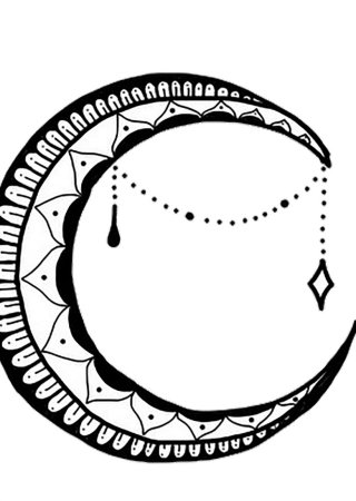 Полумесяц Графика