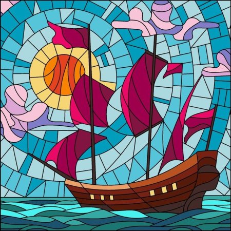 Эскиз мозаики