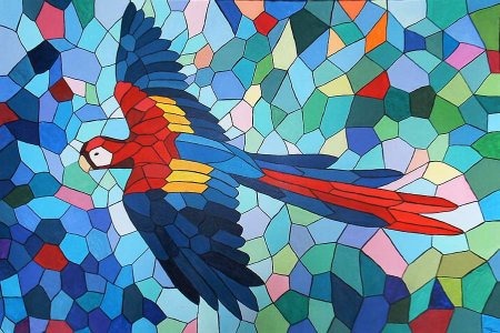 Мозаика рисование