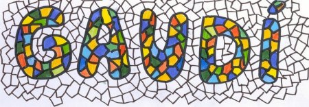 Рисунок в стиле Антонио Гауди