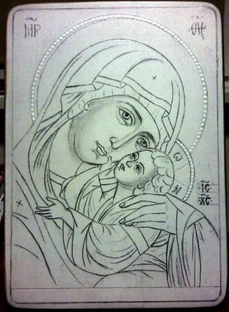 Прориси Богородицы Одигитрия