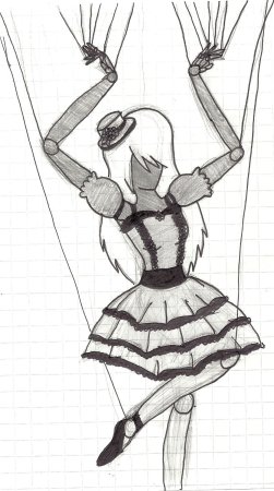 Кукла марионетка арт