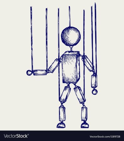 Марионетка эскиз