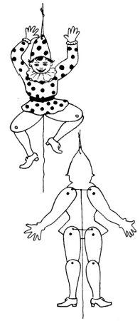 Игрушка дергунчик марионетка