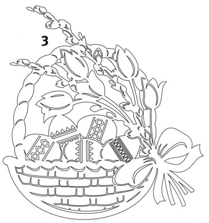 Вытынанка Пасха