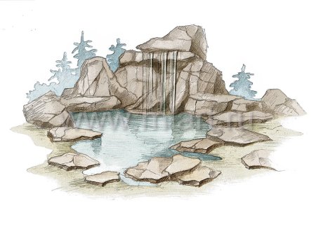 Архитектурная Графика камни