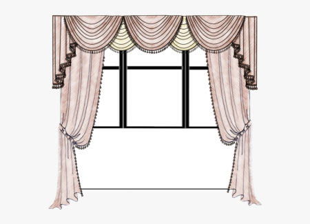 Эскизы штор